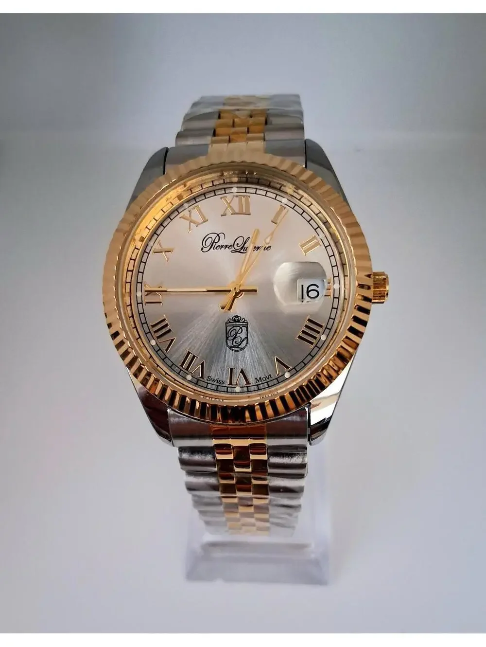 NEW Pierre Lucerne Jubilee President Date Just Men's Watch